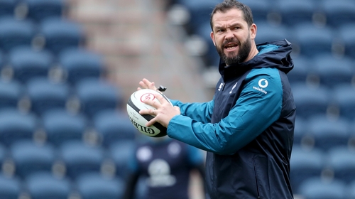 Andy Farrell will lead Ireland into the 2020 Six Nations