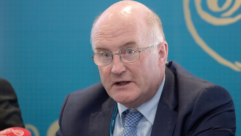 John Horan speaking at Croke Park today