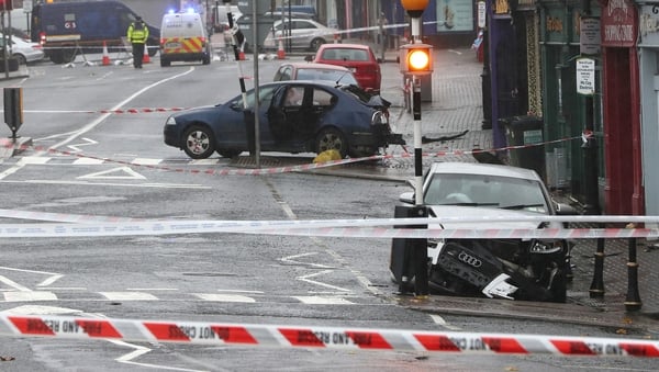 Main Street in Castleblayney remains closed for a technical examination