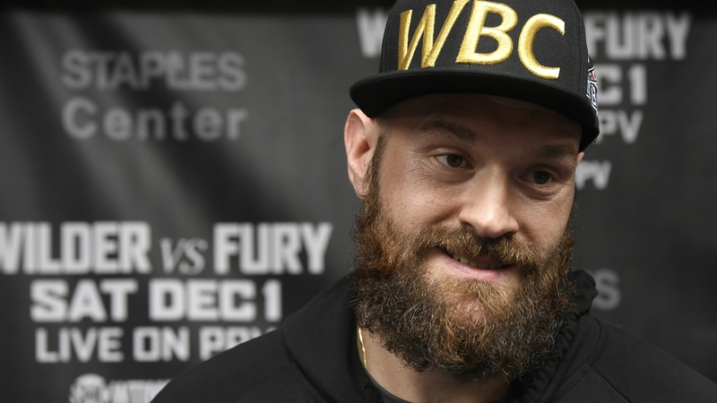 Tyson Fury on his opponent: 'He's definitely rattled; he's nervous and he's on edge'
