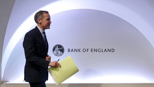 Outgoing Bank of England Governor Mark Carney
