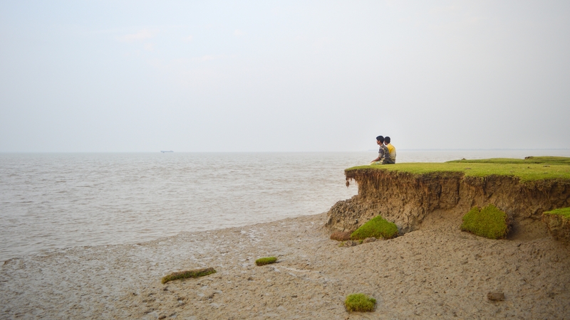 Ghoramara Island has nearly halved in size over the past two decades, according to village elders