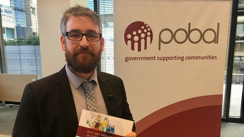 Martin Quigley, author of the report, which found that there are more children in crèches and centre-based care than ever