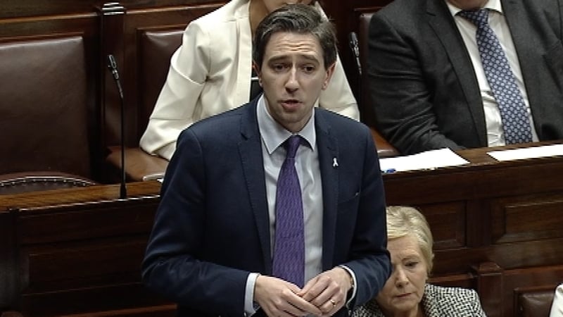 Simon Harris said women's rights were human rights and the Oireachtas would legislate in that regard