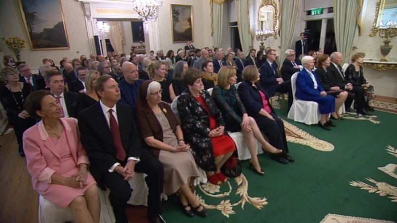 Nine recipients travelled to collect their awards from five continents