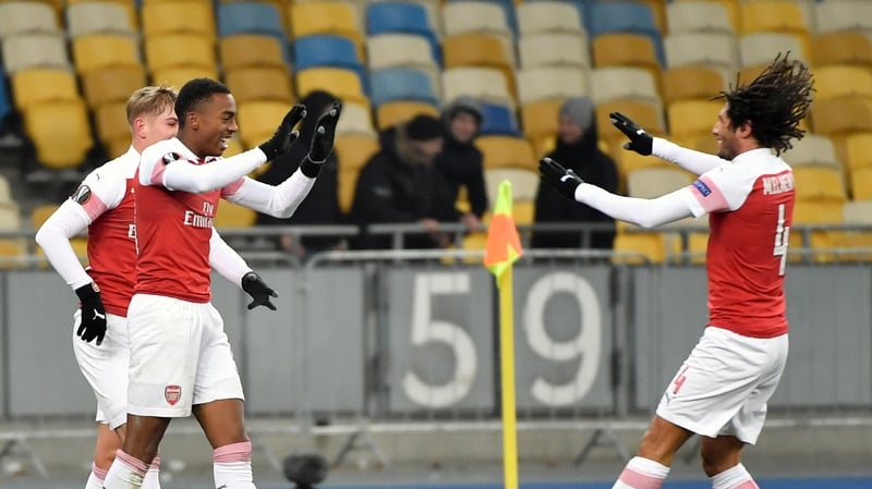 Arsenal's youngsters got a chance