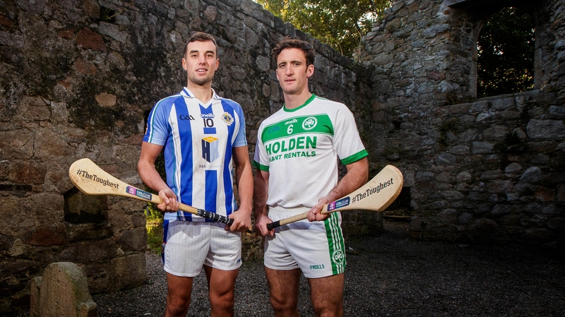 Conor Dooley of Ballyboden St Enda's with Colin Fennelly of Ballyhale Shamrocks