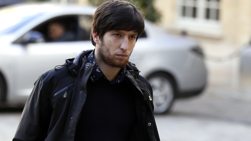 A representative of the protest movement, Jason Herbert, arriving for a meeting with French Prime Minister Edouard Philippe in Paris