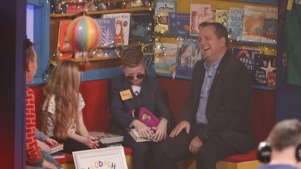 Michael O'Brien and Davy Fitzgerald on the Late Late Toy Show