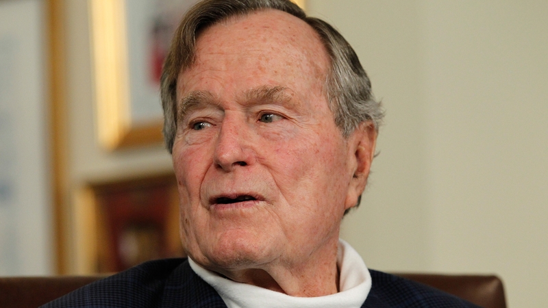George HW Bush was elected as the 41st President in 1988