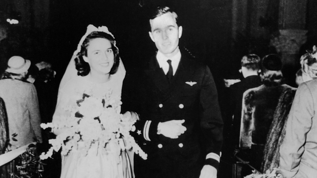 George HW Bush married Barbara Pierce in 1945