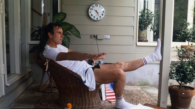 Pictured in 1979 relaxing after a jog