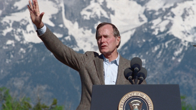 George H W Bush - 1924 to 2018