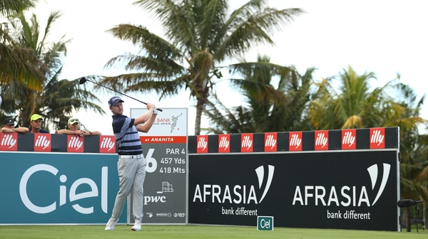 Justin Harding sank eight birdies in a 64