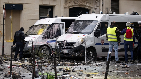 Police said over 100 people were injured