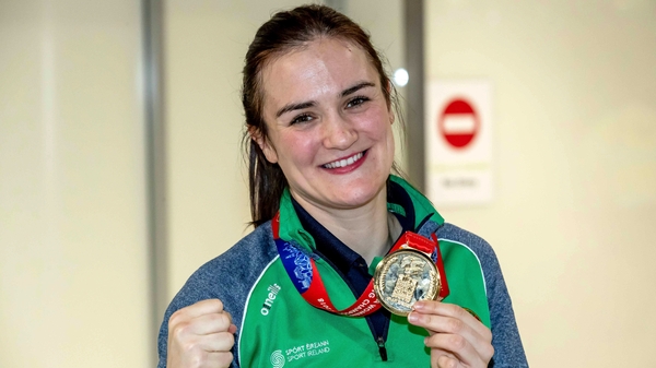 Harrington with her world gold