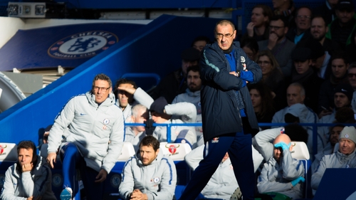 Maurizio Sarri is feeling the heat at Chelsea