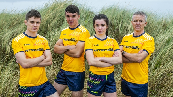 The Pierses were eliminated from last night's Ireland's Fittest Family