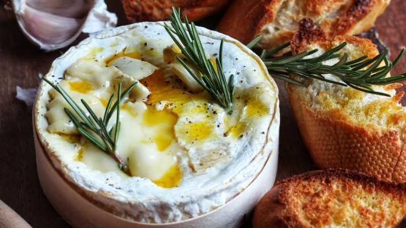 Shane Smith's Garlic & Rosemary Camembert