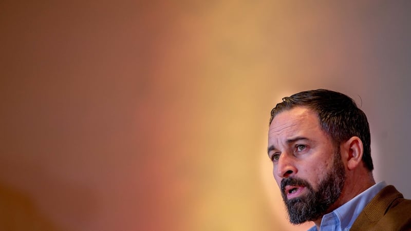Santiago Abascal, the leader of new Spanish hard-right party Vox