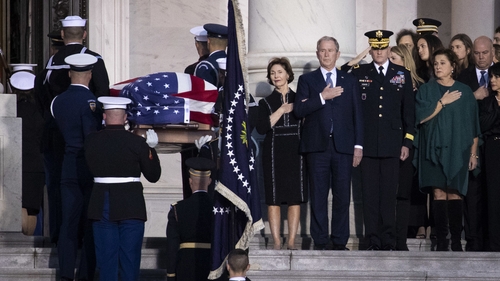 Mr Bush Sr served as US President from 1989 to 1993