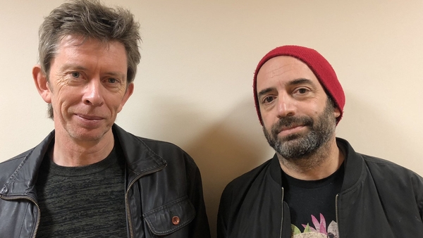 Mystery Train's John Kelly (left) with Adrian Crowley