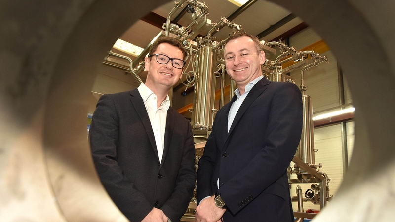Kevin Whooley, managing director at Flow Technology and Cillian McCarthy, CEO of Paradyn