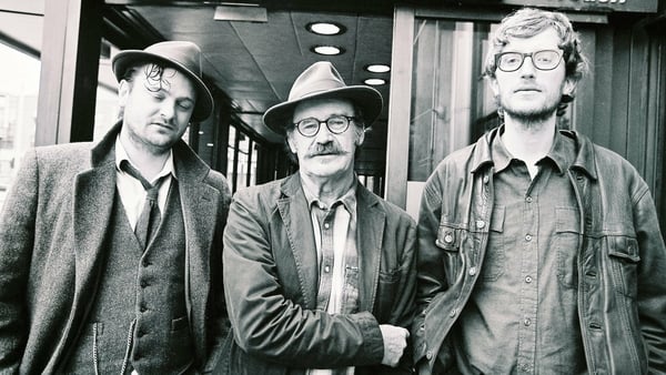The Lost Brothers, with former manager Frank Murray (centre)