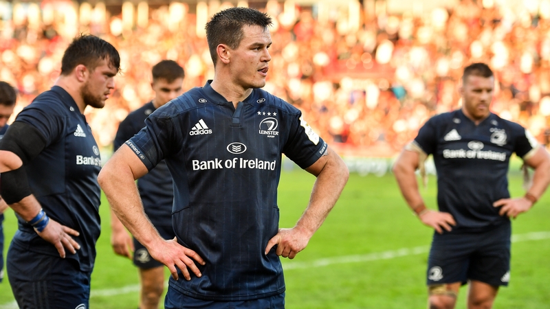 Leinster players react to their Champions Cup pool defeat to Toulouse