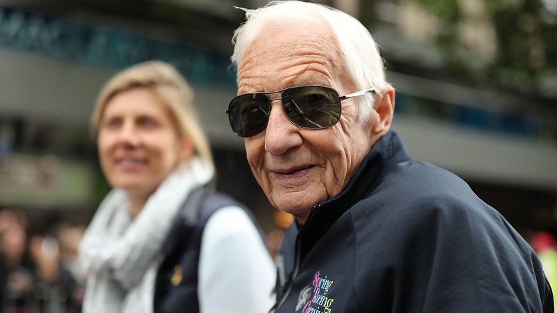 Lester Piggott at last year's Melbourne Cup Parade
