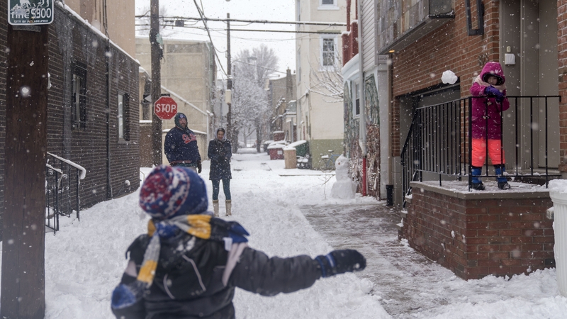 Snowball fights are now legal in a small Colorado town thanks to the efforts of a nine-year-old boy (File pic)