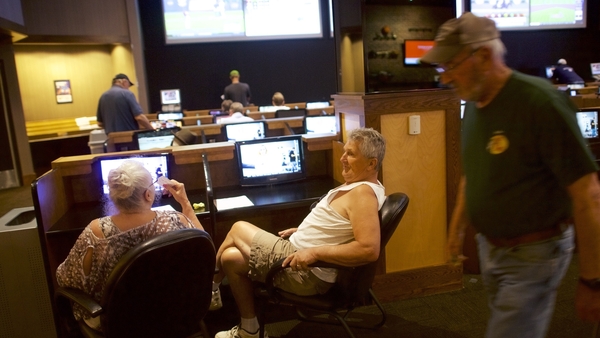 People having a bet