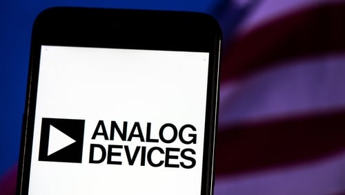 Analog Devices has posted third-quarter revenue of $2.88 billion, above analysts' estimates of $2.77 billion