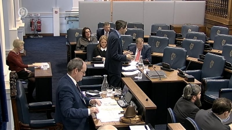 Sixty-three amendments were tabled by senators, all of which were rejected by Minister for Health Simon Harris