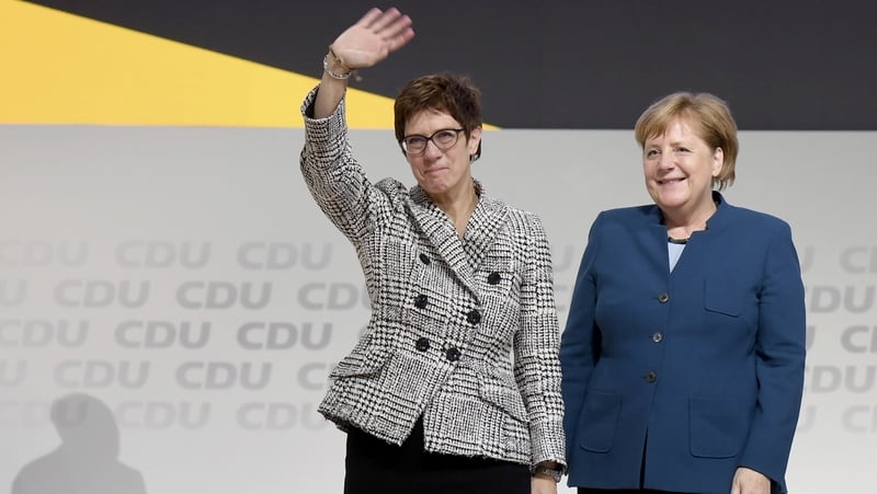 Ms Kramp-Karrenbauer is viewed as similar to Ms Merkel with an even temper and middle-of-the-road policies