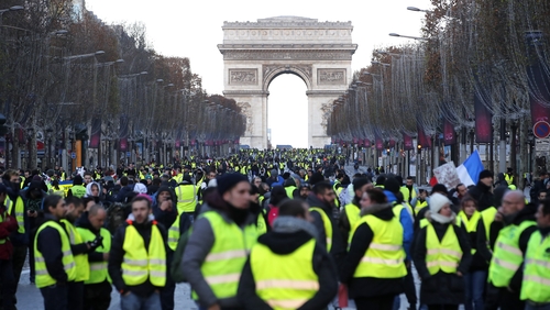 "Donning their distinctive yellow vests, la France des invisibles of lorry drivers, factory workers, carers, shop assistants and many others began to be seen again"