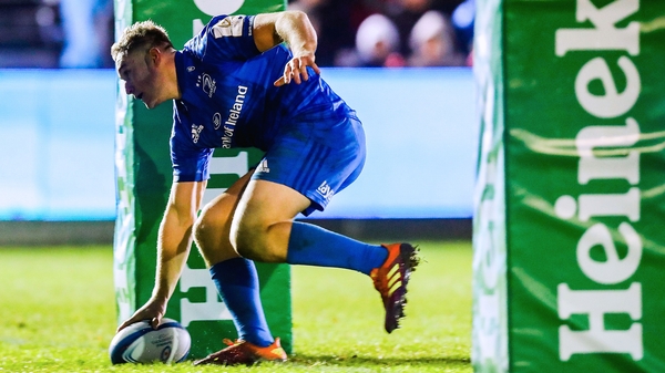 Jordan Larmour dots down