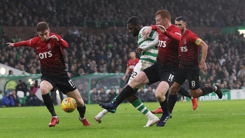 Odsonne Edouard fires home Celtic's second goal