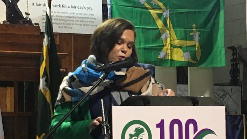 'The abstentionist position is as principled, as valid, and I believe as important today as it was a century ago,' Mary Lou McDonald said