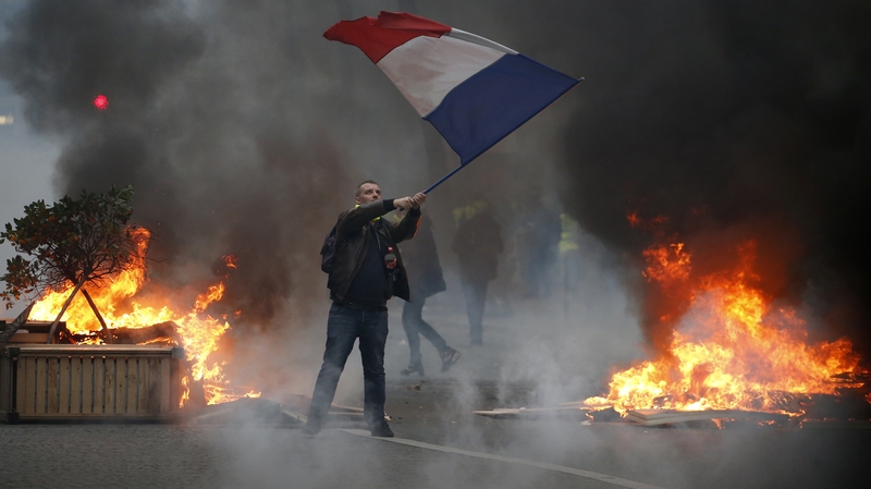 Paris saw the worst unrest in decades from 'yellow vest' demonstrators during crucial, pre-Christmas shopping days