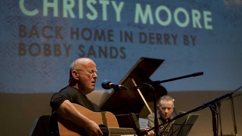 Christy Moore performs at Sunday Miscellany's 50th anniversary celebrations
