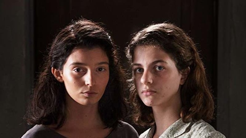 Margherita Mazzucco and Gaia Girace in My Brilliant Friend