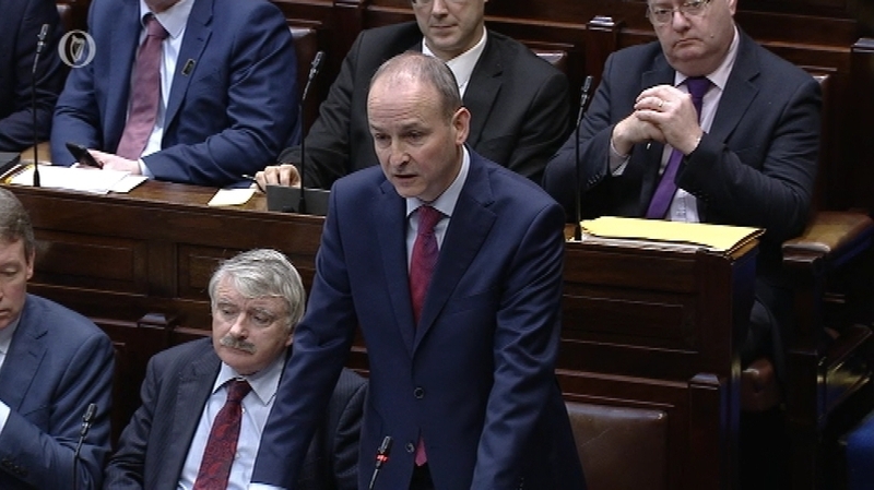 Micheál Martin said Ireland is in a period of heightened danger