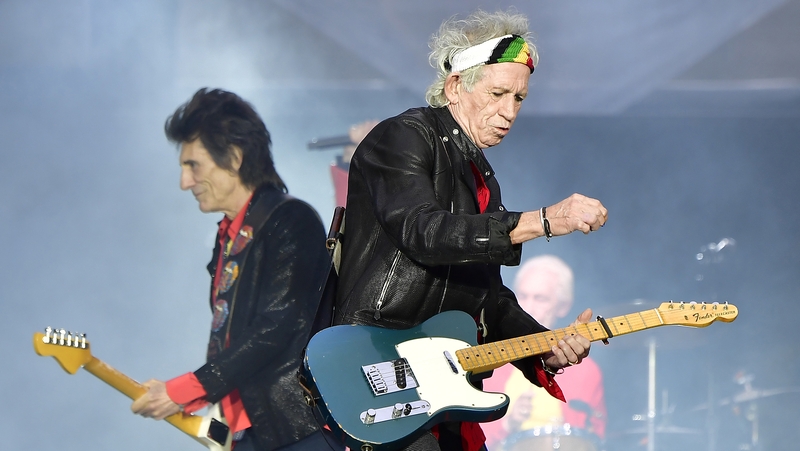 Ronnie and Keith: wishing a speedy recovery for pal Mick