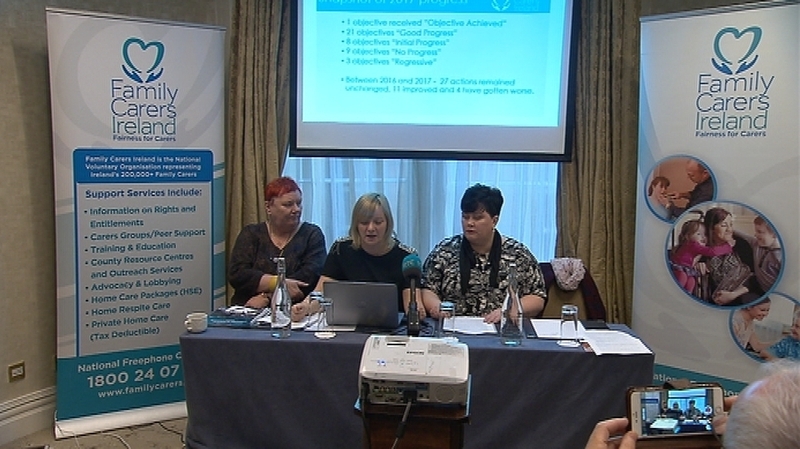 Family Carers Ireland says respite, suitable housing and transport needs urgent attention