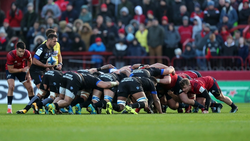 Munster had the upper hand on Castres in the scrum at Thomond Park