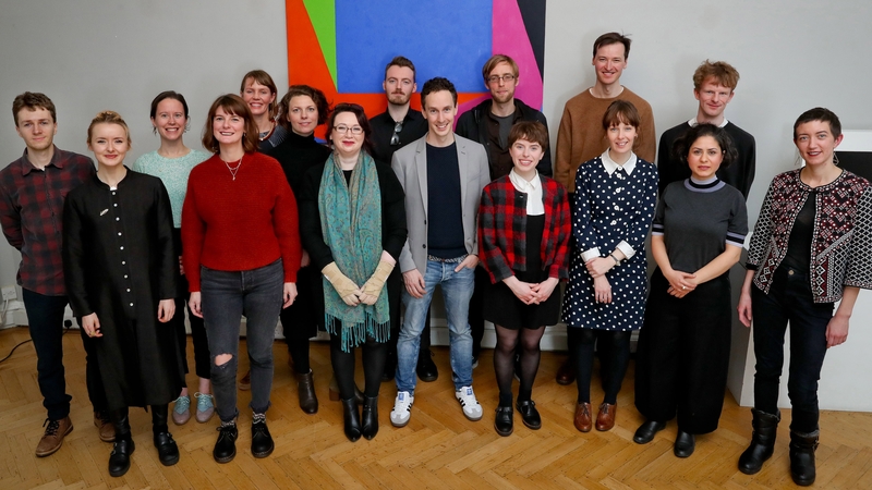 The 2018 class of Arts Council Next Generation bursary recipients