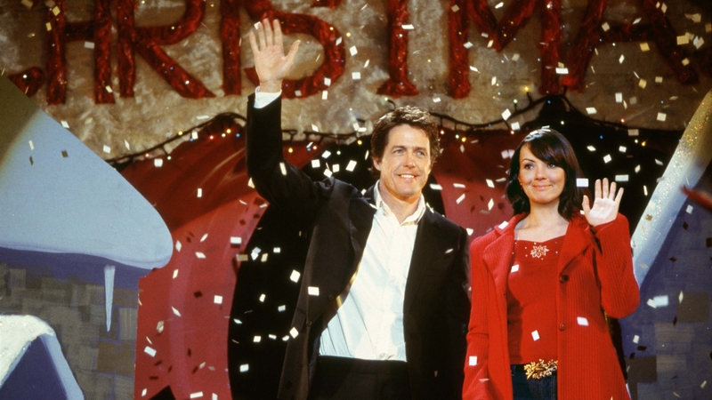 Martine McCutcheon and Hugh Grant in Love Actually