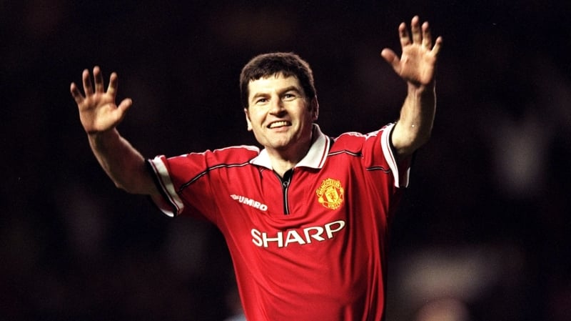 Denis Irwin won seven league titles with Manchester United between 1990 and 2002