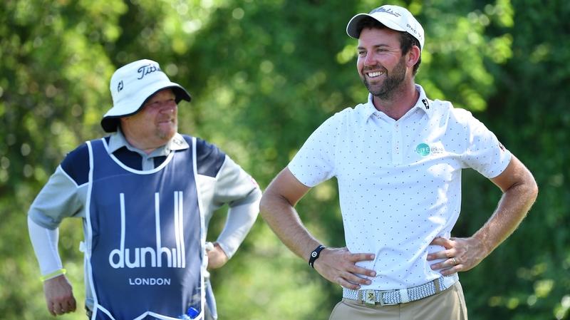 Scott Jamieson (R) is all smiles at Leopard Creek